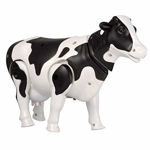 Milk Cow Toy Realistic Simulation Funny Cow Figure Toy Model With Moving Legs And Shake Tail for Children  