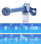 Picture of 8 In 1 Turbo Water Spray Gun For Gardening, Car Wash, Home Cleaning