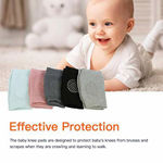 Picture of Baby's Cotton Crawling Anti Slip Knee Pads (Free Size) (Assorted Color)