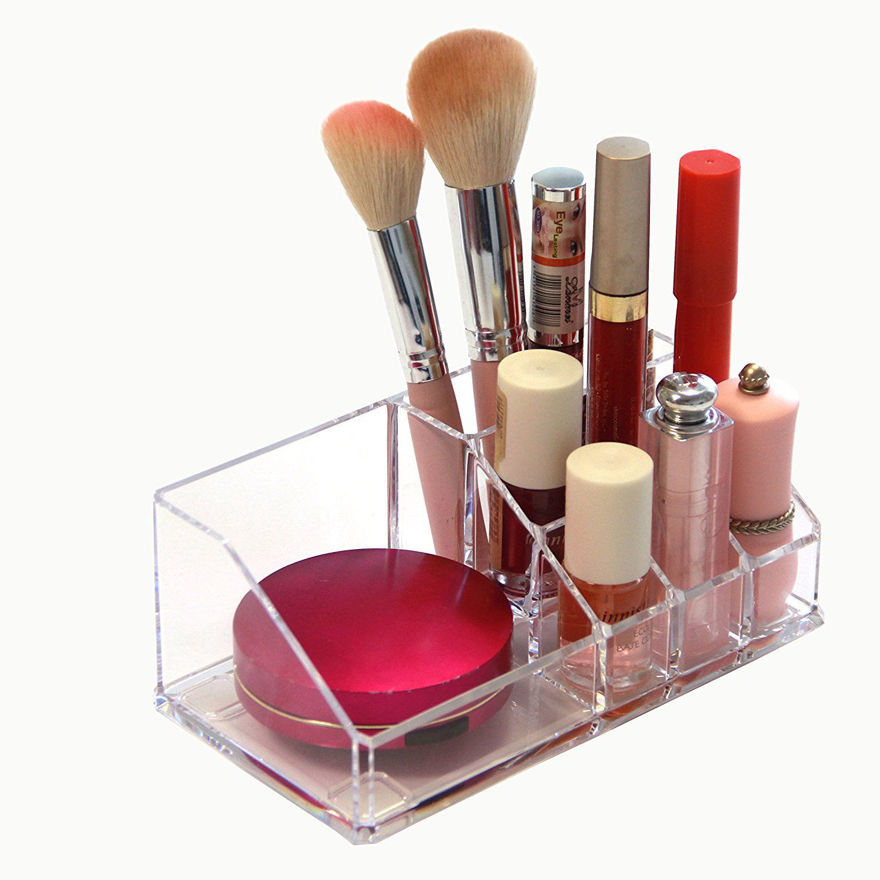 Picture of Cosmetic Makeup Jewellery Lipstick Storage Organiser Holder Box (9 Compartments)