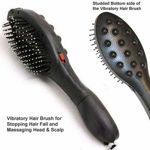 Picture of Electronic Magnetic Hair Massager Acupressure Head Hair Brush Vibrator Massager Brush