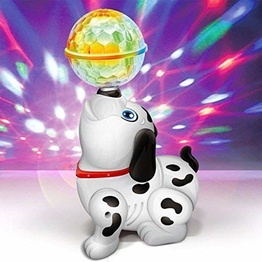 Musical Toys For Kids, Musical Dancing Dog With Lights And Music (White)  