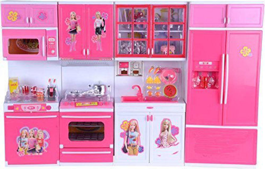 My Sweet Modern Kitchen set with flashing top light and music