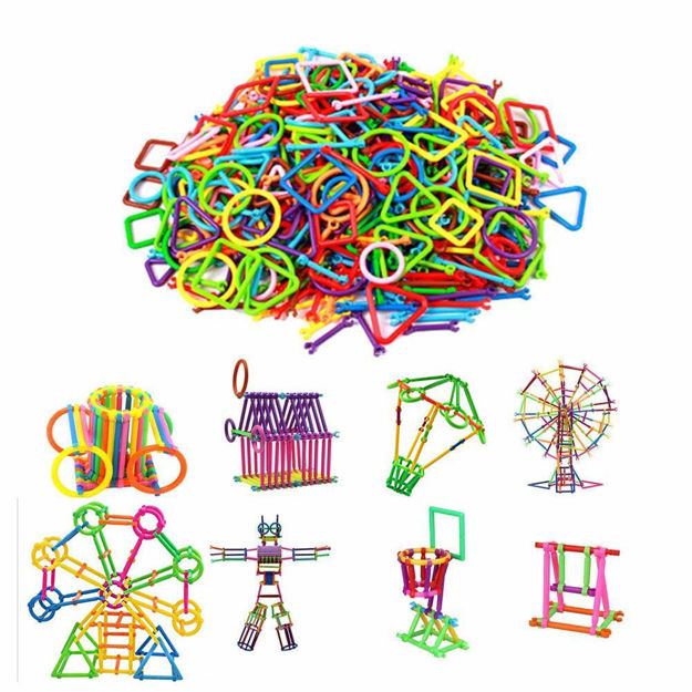 Smart Stick Assembly Building Blocks for Kids - Multi Color.