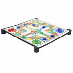 13 in 1 Family Board Game non magnatic Including Chess, Snakes-Ladders, Backgammon, Ludo, Tic-Tac-Toe, Checkers, Travel Bingo, Football, Space Venture, Steeplechase Set Game for all people