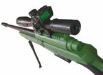 40 inches sniper toy gun with laser target big size army toy gun gun toys- Multi color