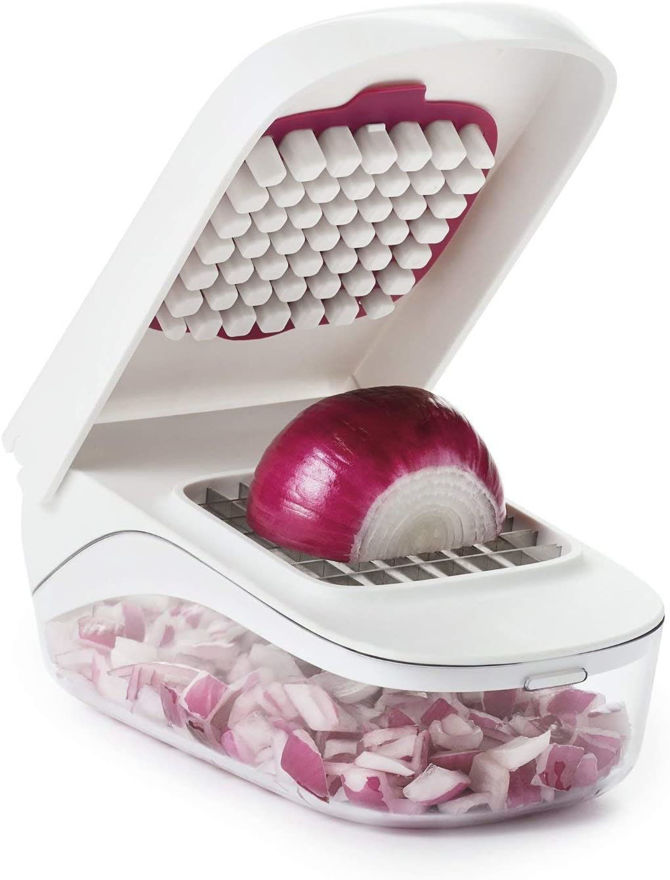Picture of Multipurpose Vegetable And Fruit Chopper Cutter Grater Slicer (Red)
