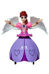 Angel Girl with Light and Music, Dancing Rotating Musical Fairy Princes Angel Doll Toy for Kids (Angel Girl)