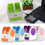 Picture of Portable Mini Air Cooling Fan For Desk With Battery And Usb Operated