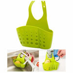 Picture of Silicone Hanging Soap Holder and Water Draining for Kitchen and Bathroom Set of 2 (Assorted Color)