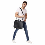 Picture of Unisex Hard Shell Briefcase Laptop Bag With Strap | Laptop Briefcase Bag (Assorted Color)