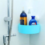 Picture of Triangle Shelf Rack Organizers For Bathroom And Kitchen With Wall Suction Cup (Assorted Color)