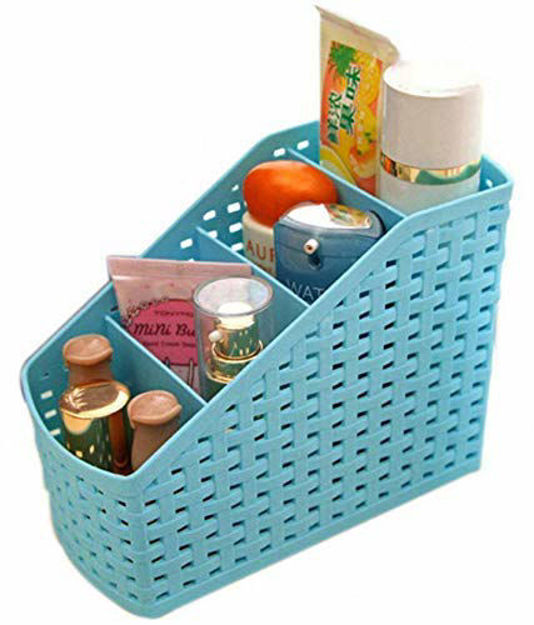 Picture of Stationary,Kitchen Cutlery Organizer Basket | 4 Slot Storage Organizer Basket