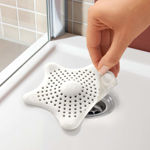 Picture of Star Design Silicone Sink Filter Colander Strainer for Kitchen (Set of 6)