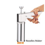 Picture of Stainless Steel Kitchen Press Snacks Maker With Different Types Of Jalies (15 Jalis Chakri Maker)