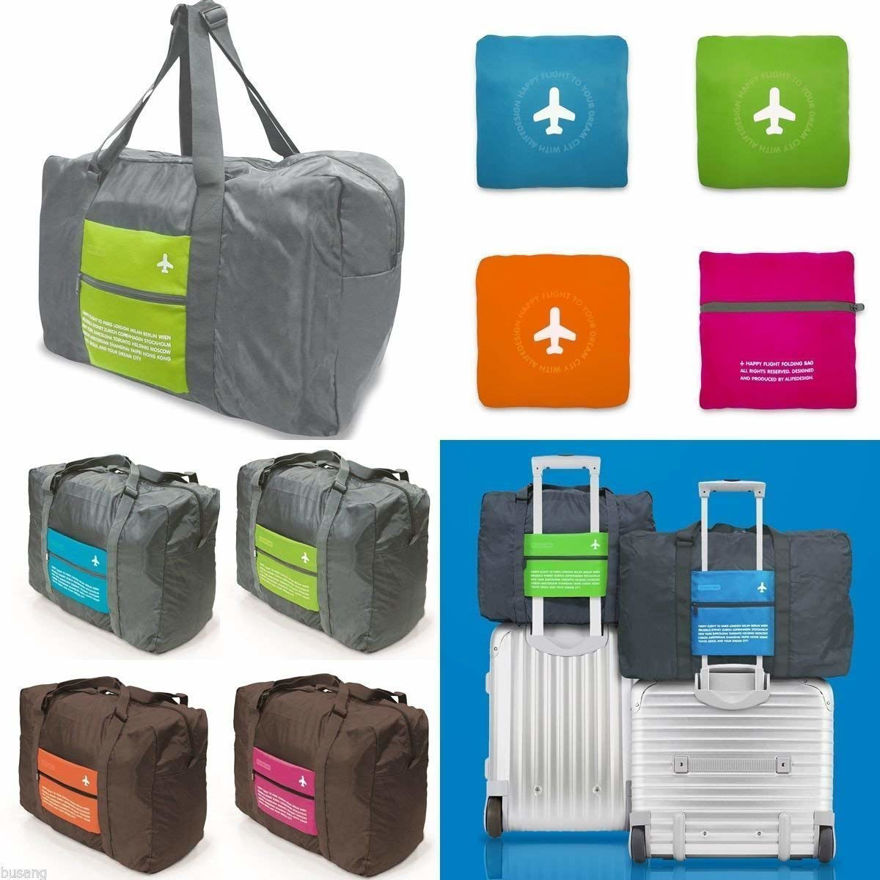 Picture of Unisex Polyester Flight Foldable Bag For Travel (Assorted Colour)