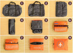 Picture of Unisex Polyester Flight Foldable Bag for Travel (Assorted Colour)