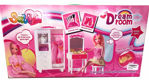 Big Size My Dream Room Doll House Creative Doll House with Doll Beauty Play Set for Girls (Multicolour)