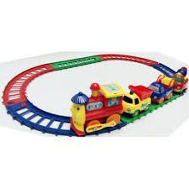 Cartoon Series Play Train Toy for Kids ( Toy for 3+ Years Old Boys and Girls )- Multi Color