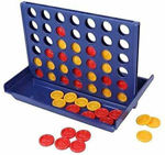 Connect 4 Game Classic Master Foldable Kids Children Line Up Row Board Puzzle Toys Gifts Board Game Educational Math Fun Toy
