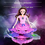 Dancing Princess Doll 360 Rotation with 3D Lights and Music | Birthday Gift for Girls