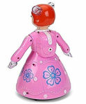 Dancing Princess Girl/ Dancing Princess Barbie Girl Robot with 3D Musical Light Doll/ 3D Dancing Princess Doll Musical Toy Gift for Kids Doll ToyPink