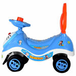 Doremon Cartoon Rider Ride-on Toy with Music, Kids Ride on Mini Ride on Toy Blue