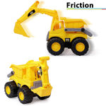 JCB Dig & Dump Construction Toy, Construction Truck Toy for Kids - Yellow