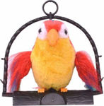 Talking Parrot Speak Talking Flapping Wings Musical Toy Parrot Bird for Kids
