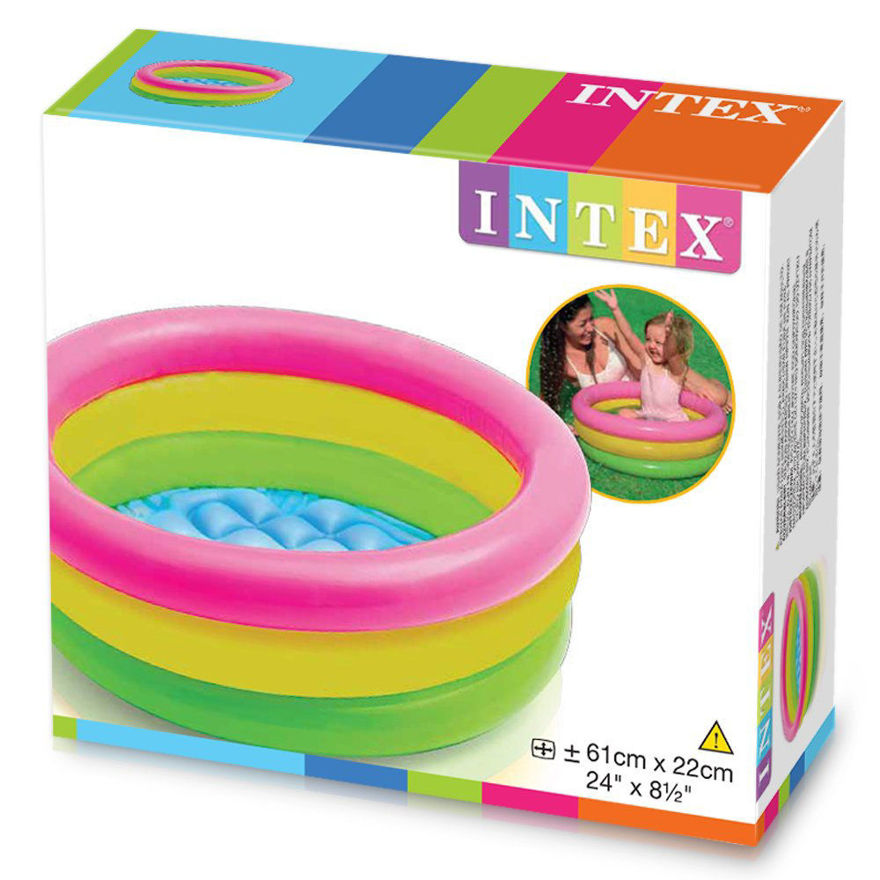 Baby Bath Tub, Multi Color (2 feet)