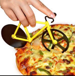 Picture of Stainless Steel Bicycle Shape Pizza Cutter