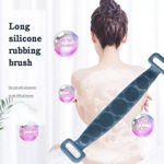 Picture of Silicone Body Back Scrubber Double Side Bathing Brush For Skin Deep Cleaning
