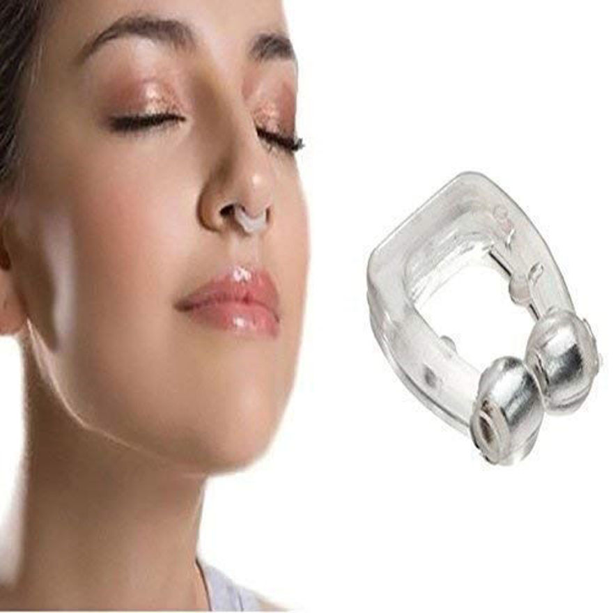 Picture of Silicone Magnetic Anti Snore Stop Snoring Nose Clip Sleep