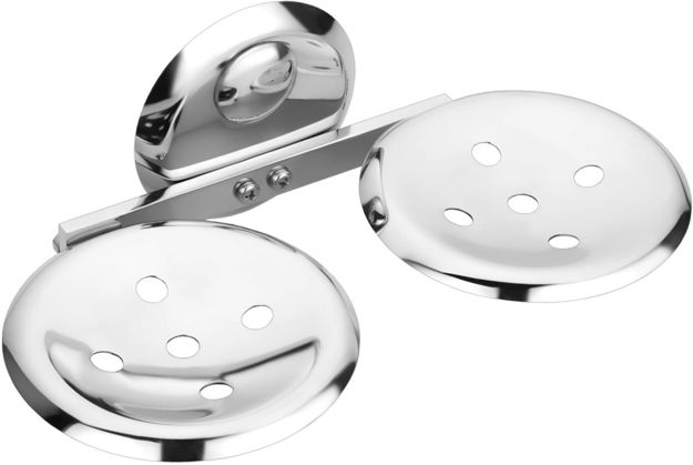 Picture of Stainless Steel Double Soap Dish-Creta Series