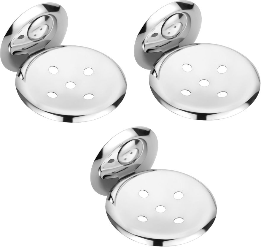 Picture of Set Of 3 Pieces Stainless Steel Soap Dish - Creta Series