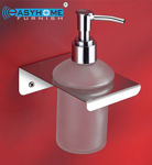 Picture of Aisi 304 Stainless Steel Stand Glass Bottle Liquid Soap, Shampoo, Hand Wash Dispenser