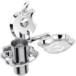 Picture of 304 Stainless Steel Chrome Soap Dish With Toothbrush Holder Tumbler Holder Toothbrush Stand Tumbler stand Bathroom Accessories AP