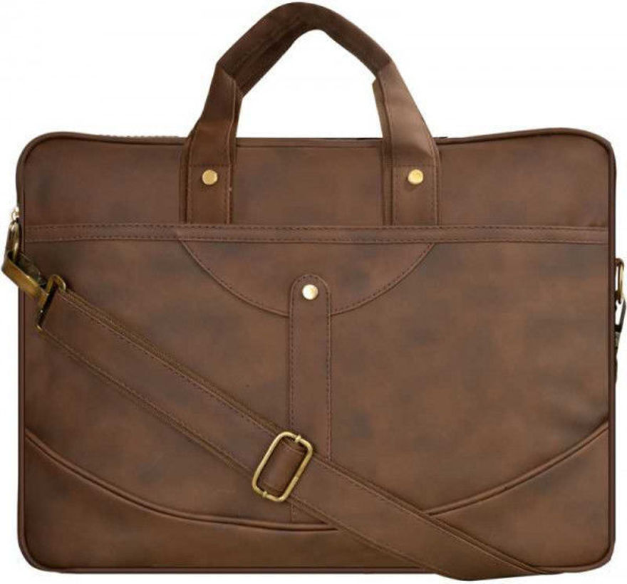 Picture of Leather Brown Laptop Bag(4)
