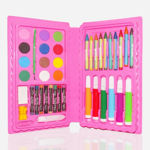 Picture of Art And Craft Color Kit (Crayons, Water Color, Sketch Pens)-42pcs