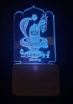 Picture of 3d Acrylic Shivling Night Lamp