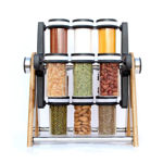 Picture of Wooden Wheel Spice Rack 12 Jar
