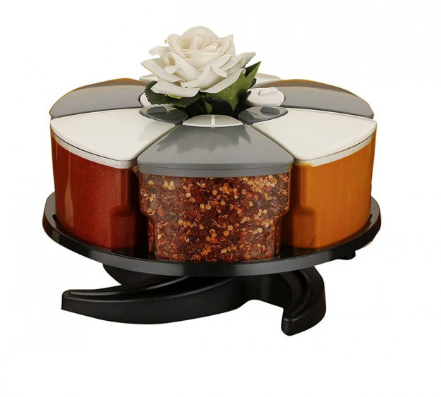 Picture of 6 Jar Single Layer Spice Rack