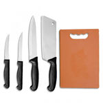 Picture of Stainless Steel Kitchen Knife And Chopping Board Set