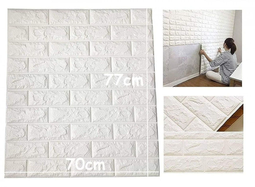 Picture of 3d Brick Foam Wallpaper ( 1