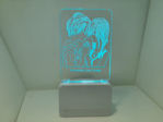 Picture of 3d Acrylic Romantic Couple Night Lamp