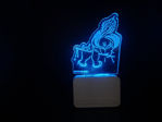 Picture of 3d Acrylic Krishna Shape Night Lamp
