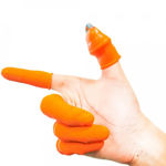 Picture of Thumb Knife Finger Cutter With 4 Silicon Finger