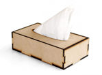 Picture of Wooden Tissue Paper Box