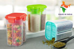 Picture of Transparent 4 Section Container Storage Dispender 2000 Ml