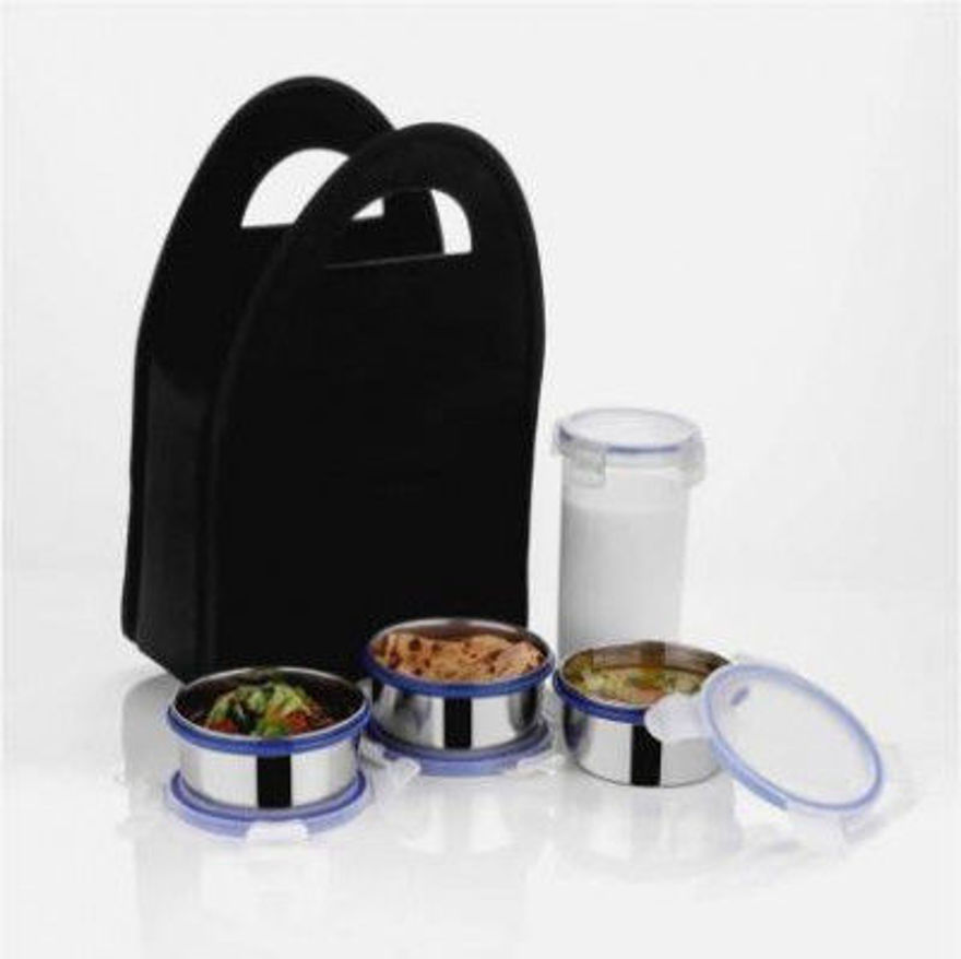 Picture of Lunch Box Stainless Steel Set 4 Container Lunch Box